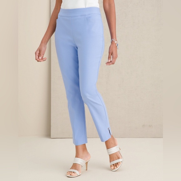 NWT Chico’s So Slimming Brigitte Slim Ankle Pant - Alabaster - Picture 2 of 4